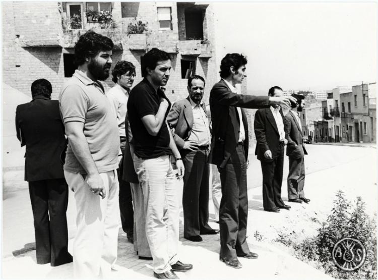 Visita d'obres a Sabadell