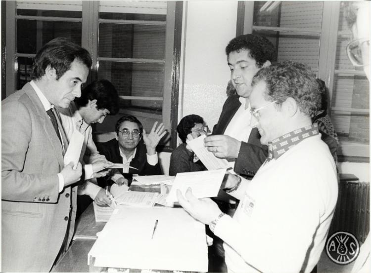 Recompte de vots eleccions municipals 1983. Sabadell