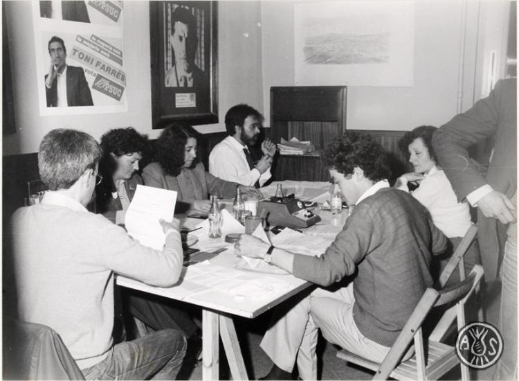 Recompte de vots eleccions municipals 1983. Sabadell