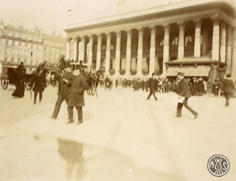 Palau de la Borsa de París.