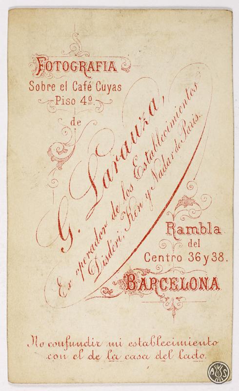 Retrat d'estudi de Pere Turull Comadran (?). Barcelona.