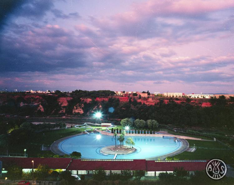 La Bassa de Sant Oleguer de nit