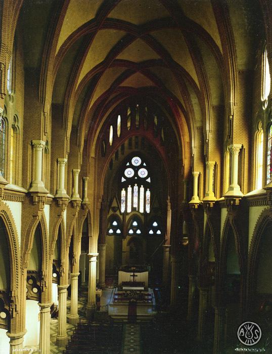 Interior de l'església de Sant Agustí