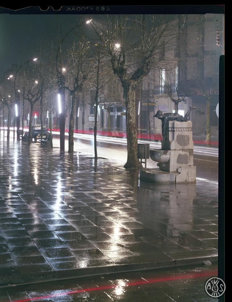 La Rambla de Sabadell de nit