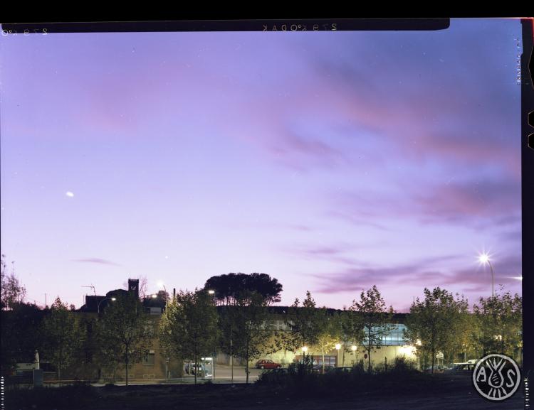 La masia de Can Gambús vista des del carrer de Malta
