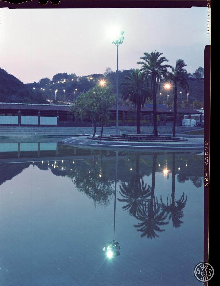 La Bassa de Sant Oleguer de nit