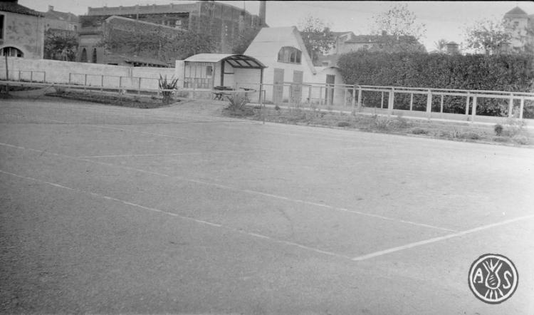 Pista de tennis del Sabadell Lawn Tennis Club