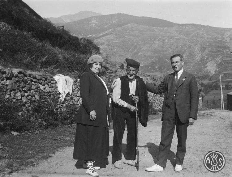Parella amb un pagés
