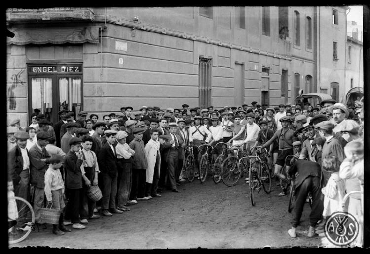 Cursa de bicicletes. Festa Major de Sabadell.