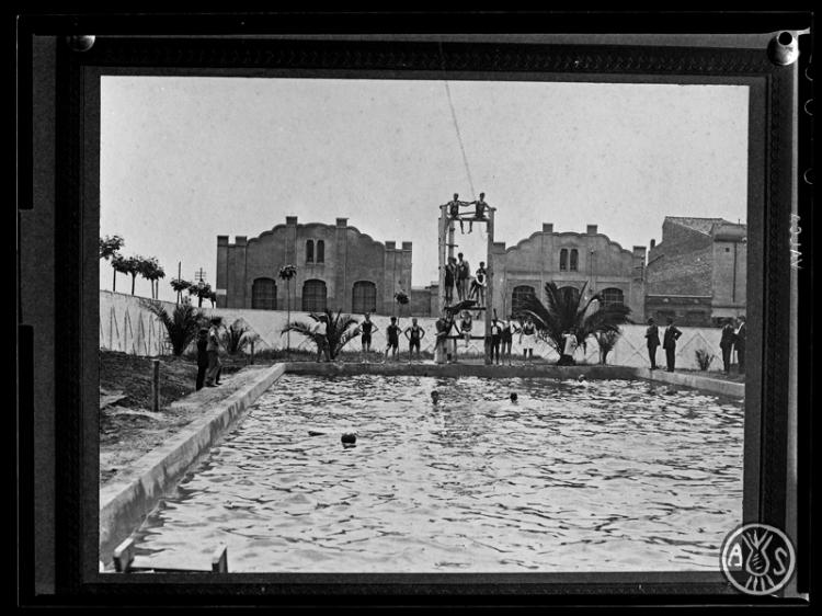 Primera piscina del Club Natació Sabadell