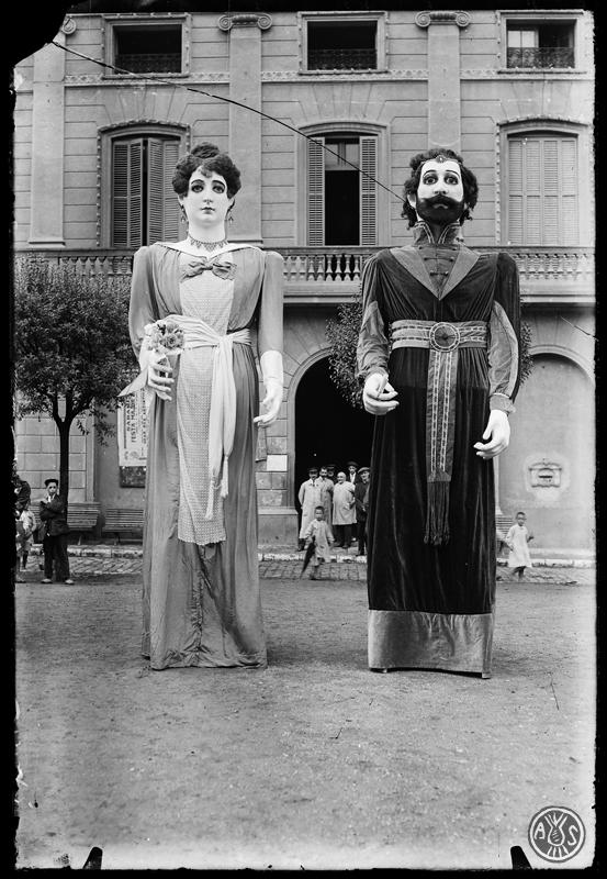 Parella de gegants. Sabadell