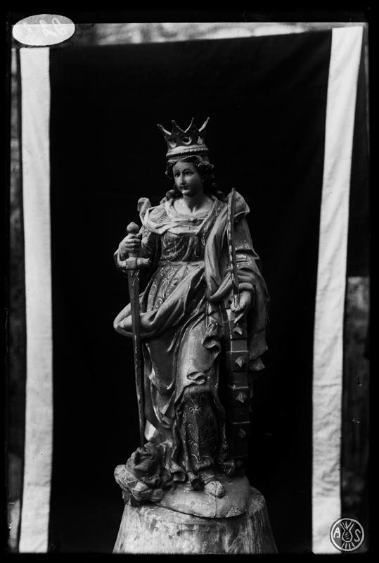 Imatge a l'interior de l'església de Santa Maria de Barberà
