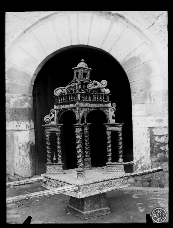Tabernacle barroc de l'església de Sant Salvador de Polinyà