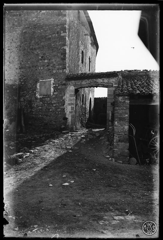 Castell de Plegamans. Palau-solità i Plegamans