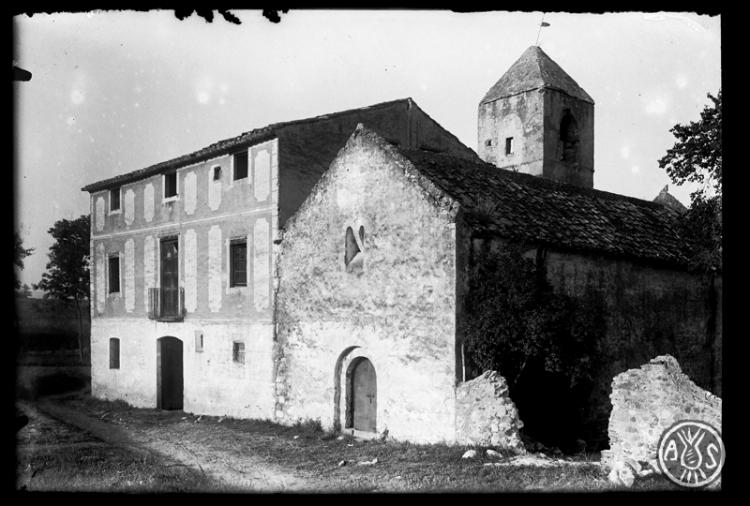Església romànica i masia de Sant Pau de Riu-sec. Sabadell