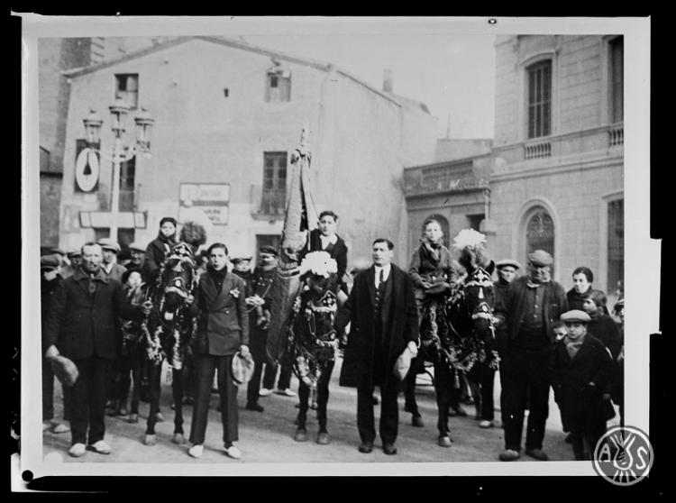 Bandera de la colla vella. Sabadell