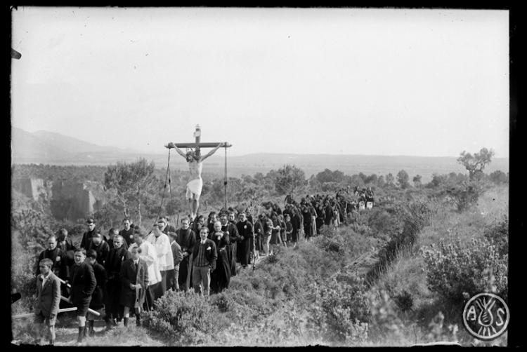 Processó de Viacrucis a Sant Julià d'Altura