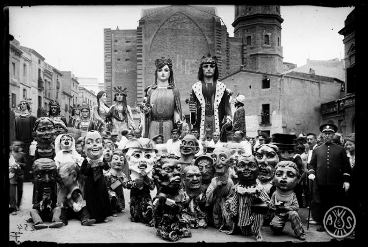 Concurs de gegants. Festa Major. Sabadell