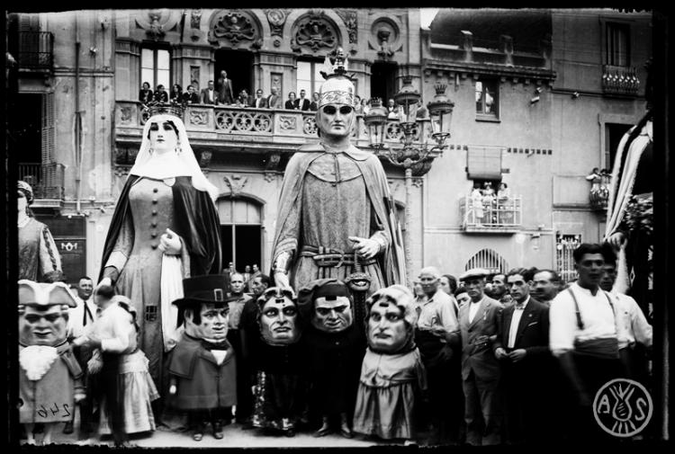 Concurs de gegants. Festa Major. Sabadell
