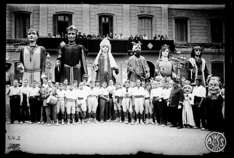 Concurs de gegants. Festa Major. Sabadell