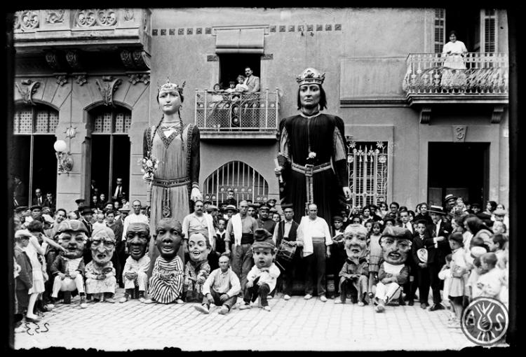 Concurs de gegants. Festa Major. Sabadell