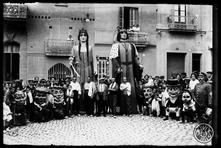 Concurs de gegants. Festa Major. Sabadell