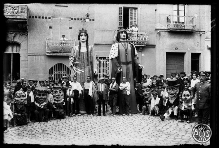 Concurs de gegants. Festa Major. Sabadell