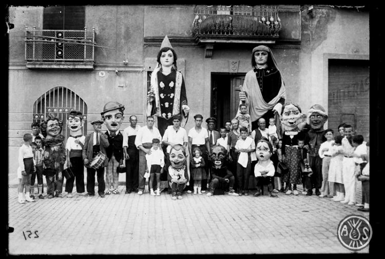 Concurs de gegants. Festa Major. Sabadell