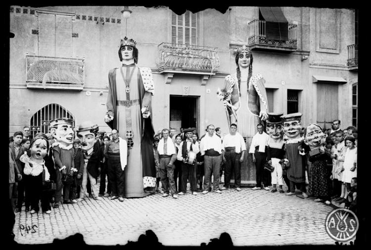 Concurs de gegants. Festa Major. Sabadell