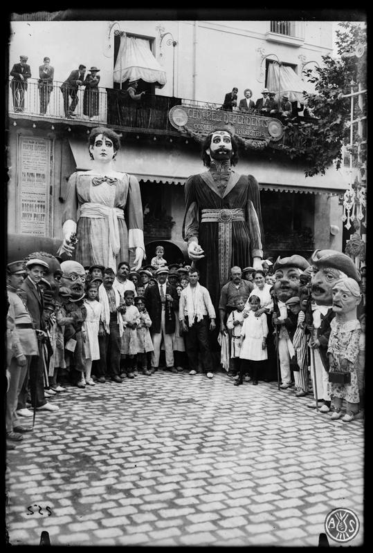 Concurs de gegants. Festa Major. Sabadell