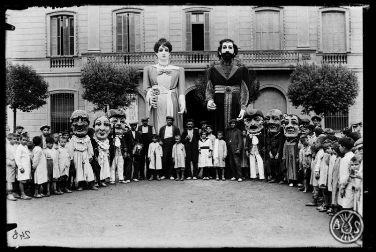 Concurs de gegants. Festa Major. Sabadell
