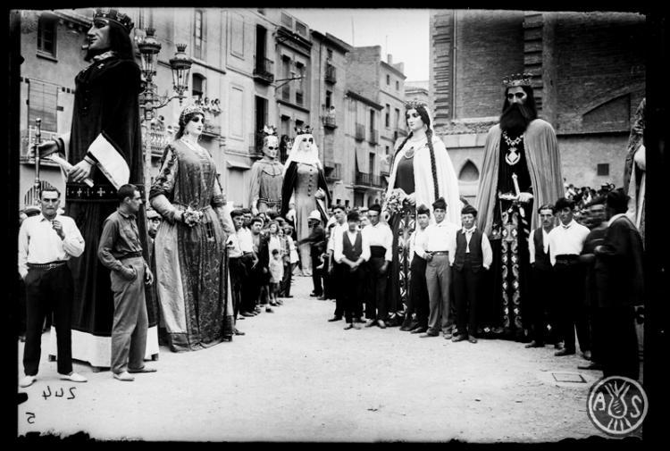 Concurs de gegants. Festa Major. Sabadell