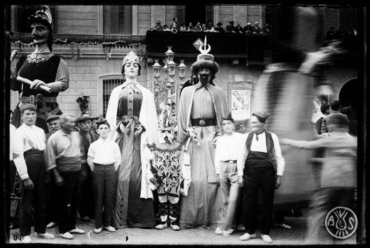 Concurs de gegants. Festa Major. Sabadell