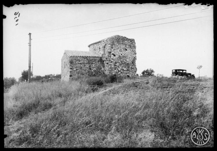 Ermita de Sant Nicolau després de la restauració. Sabadell