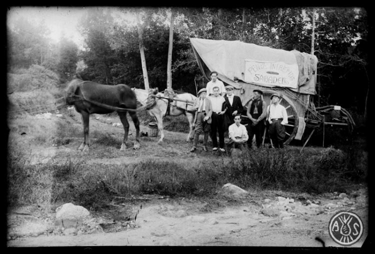 Sabadell. Excursió de la penya els Intrèpids
