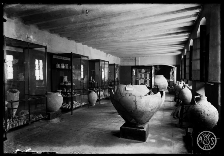 Sala del museu d'Història de Sabadell