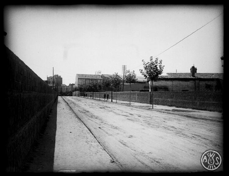 Panoràmica del carrer Alfons XIII. Sabadell