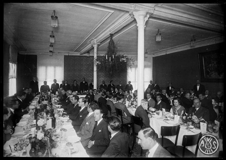 Banquet en homenatge al pintor Joan Vila Cinca. Sabadell