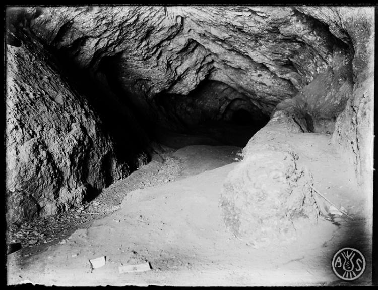 Interior de la Cova Simanya. Parc natural de Sant Llorenç del Munt