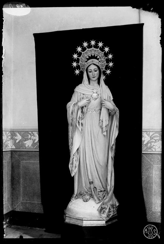 Mare de Déu de l'Immacultat cor de Maria de l'Església de l'Immaculat Cor de Maria, popularment coneguda com els Padres. Sabadell