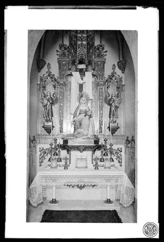 Altar del Santíssim de l'església de Sant Feliu. Sabadell.