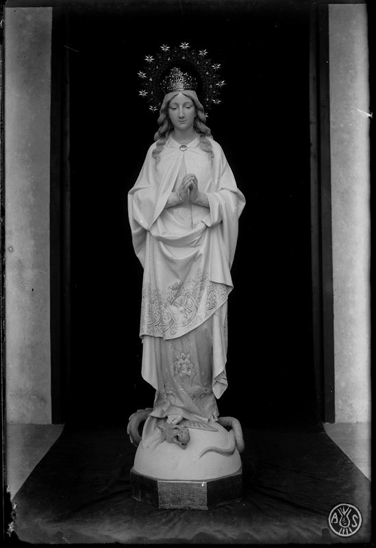 Imatge de la Puríssima Concepció de la parròquia de Sant Feliu. Sabadell