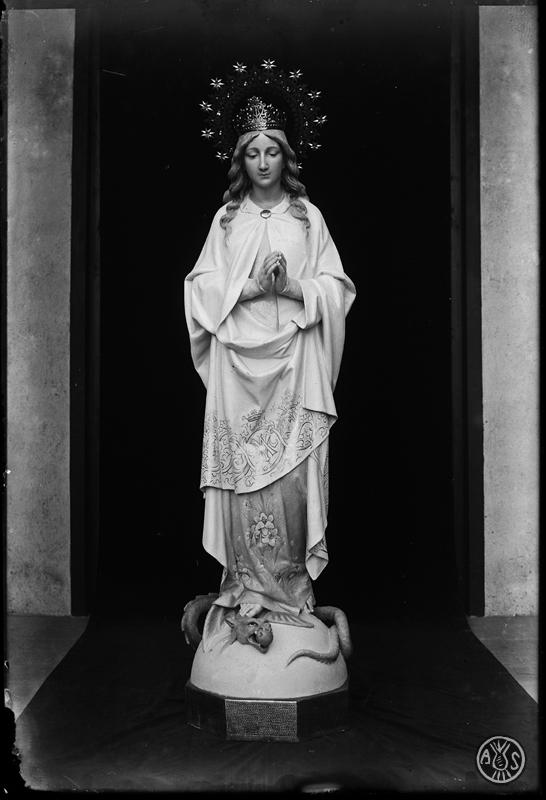 Imatge de la Puríssima Concepció de la parròquia de Sant Feliu. Sabadell