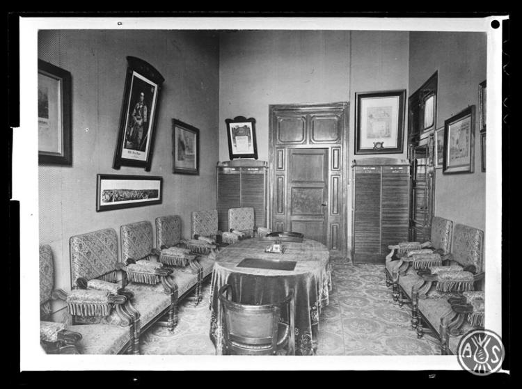 Sala de juntes del Gremi de Fabricants. Sabadell