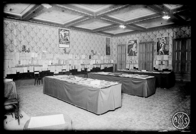Congrés de la Premsa Catalano-Balear. Exposició de premsa i llibres a Sabadell