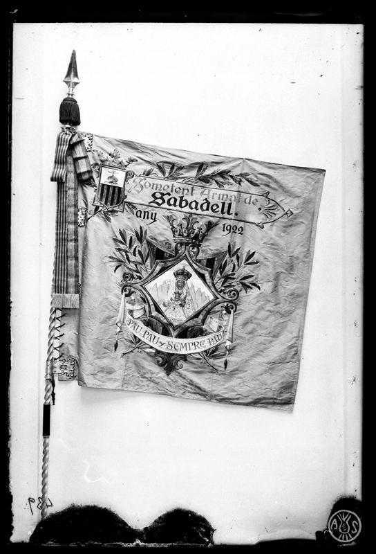 Benedicció de la bandera del Sometent armat de Sabadell