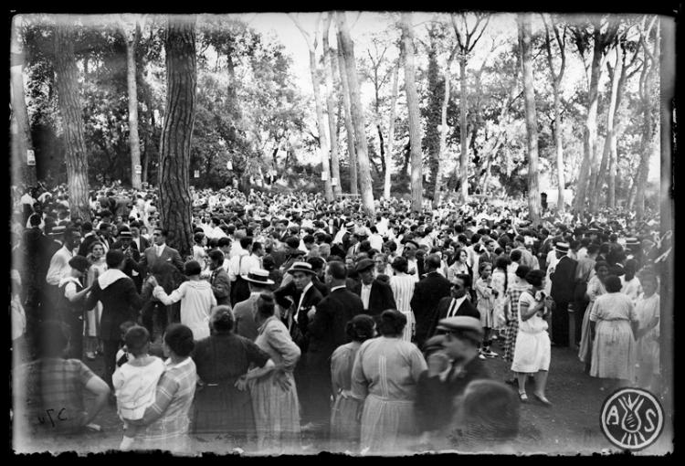 Ball de sardanes al bosc de Can Feu. Sabadell