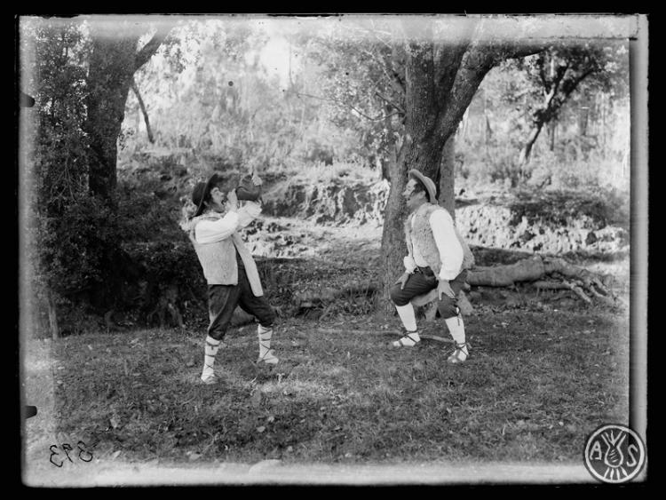 Representació dels Pastorets a la masia de Can Vilar. Sabadell