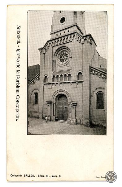 Sèrie B. Núm. 6. Sabadell. Iglesia de la Purísima Concepción