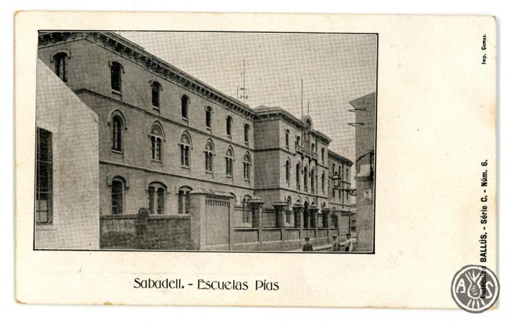 Sèrie C. Núm. 6. Sabadell. Escuelas Pías